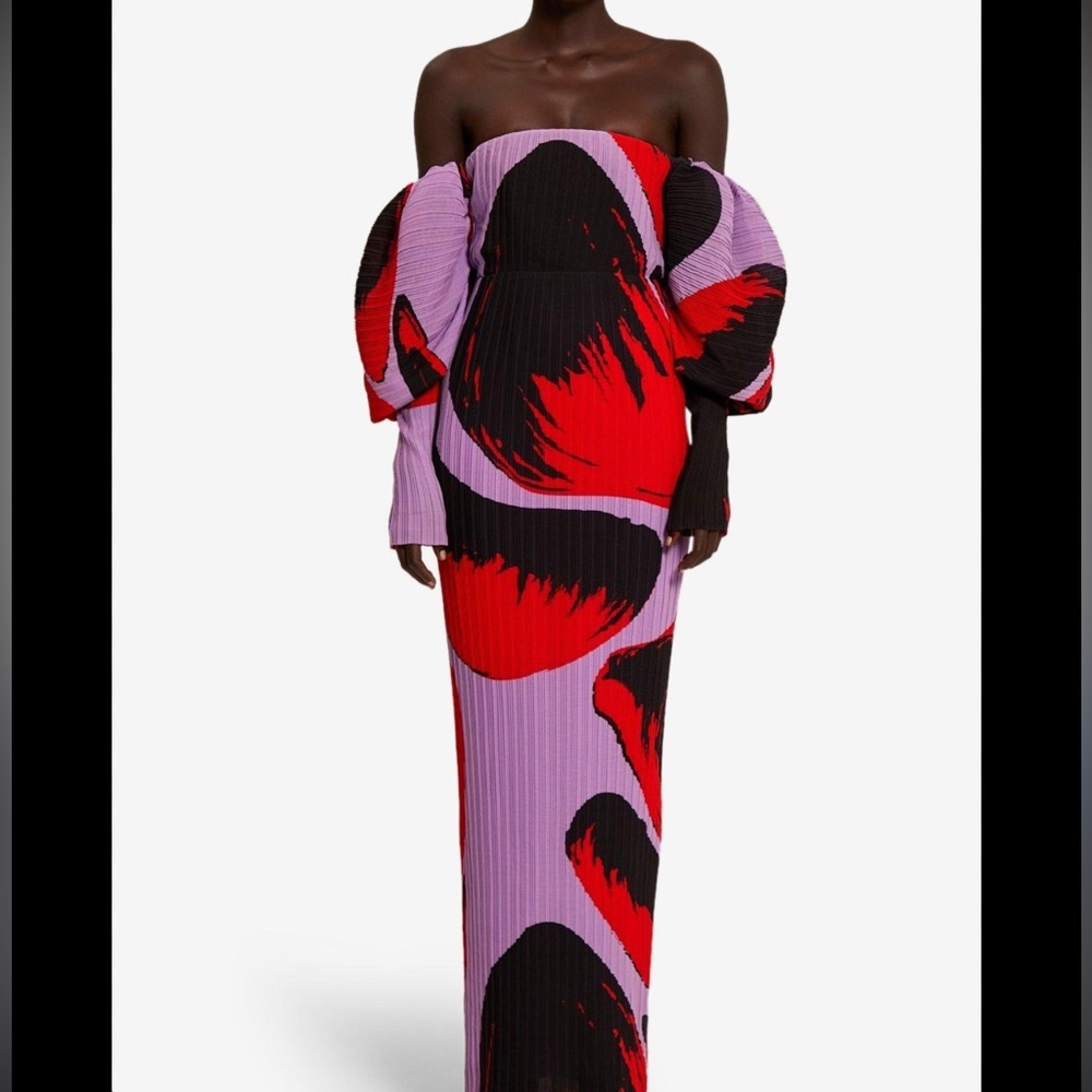 Solace London Off-Shoulder Maxi Dress